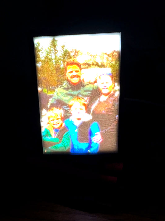 Custom Colored Lithophane 6x6
